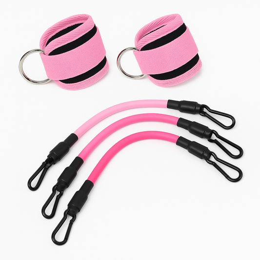 Pack sangles de Cheville avec Bandes de Résistance