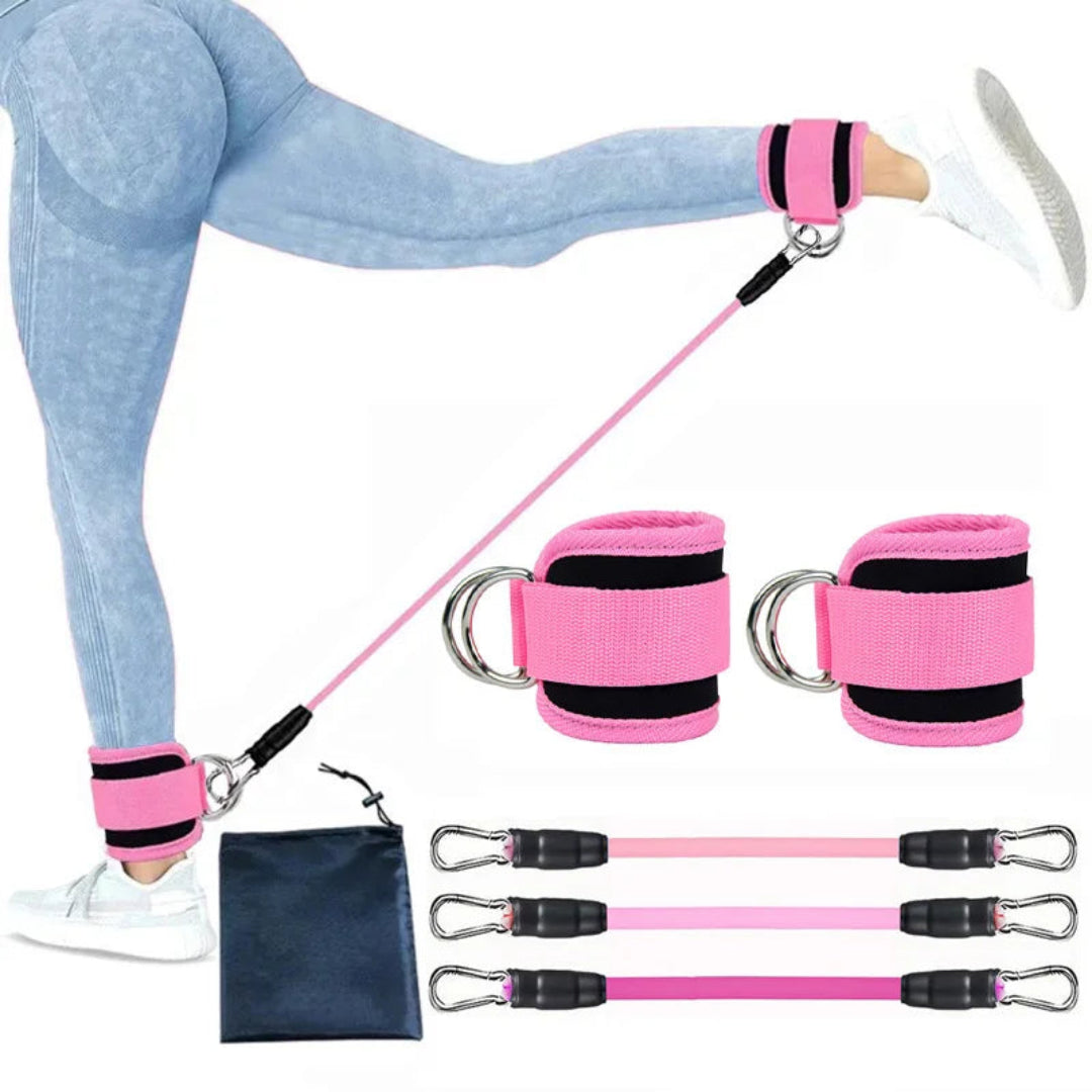 Pack sangles de Cheville avec Bandes de Résistance